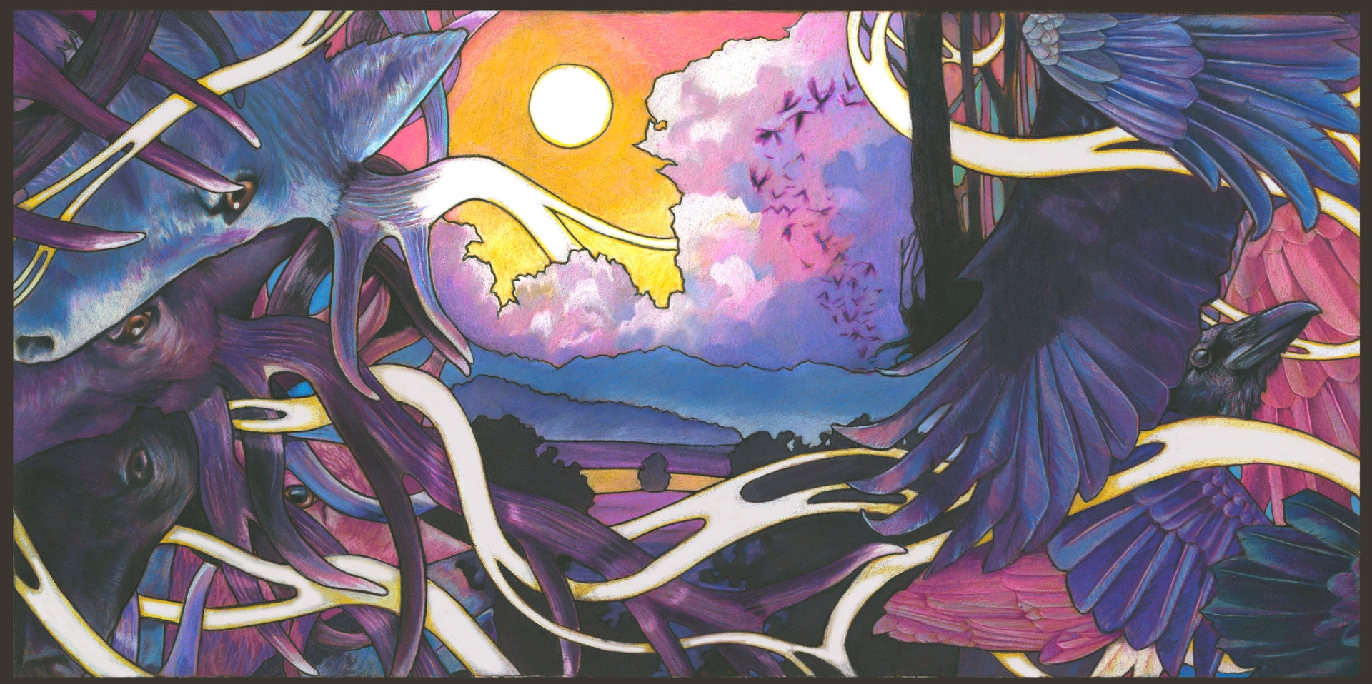 The Raven Cycle (Art Box design)